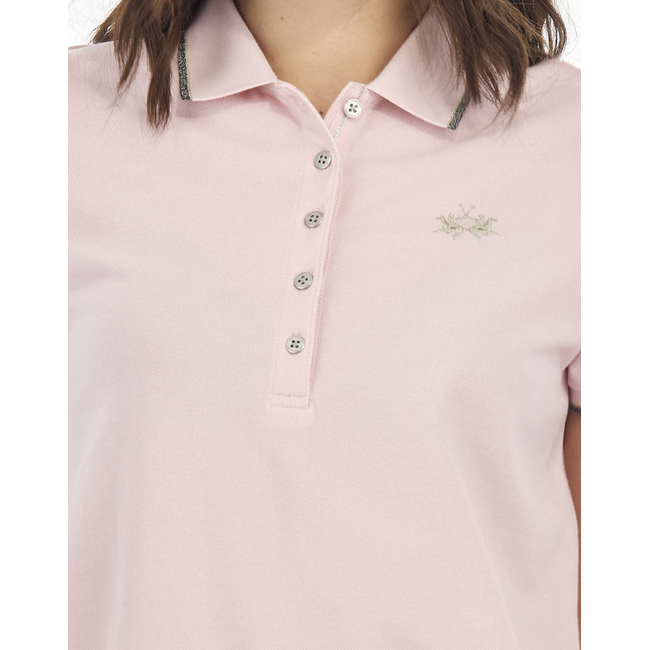 Product LA MARTINA ΜΠΛΟΥΖΑ POLO ΚΜ  WOMAN POLO S/S PIQUET STRETCH base image