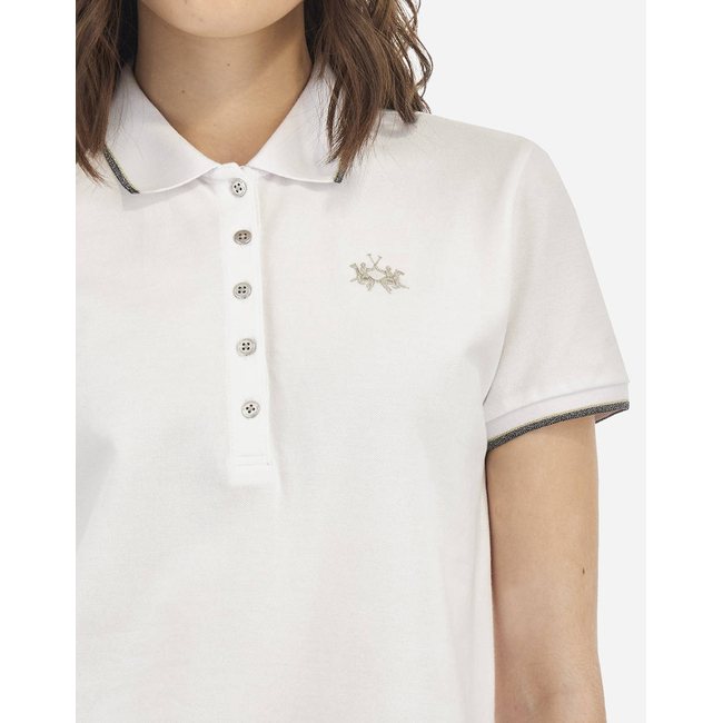 Product LA MARTINA ΜΠΛΟΥΖΑ POLO ΚΜ  WOMAN POLO S/S PIQUET STRETCH base image