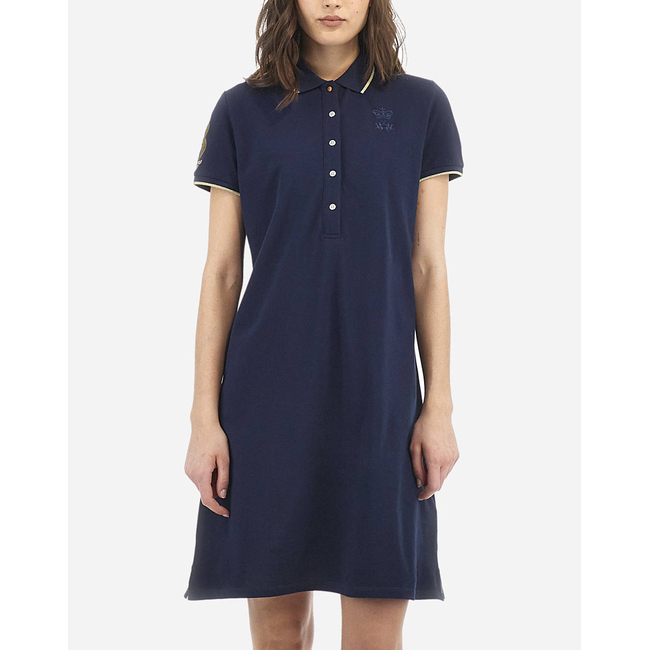 Product LA MARTINA ΦΟΡΕΜΑ  WOMAN POLO DRESS S/S PIQUET ST base image