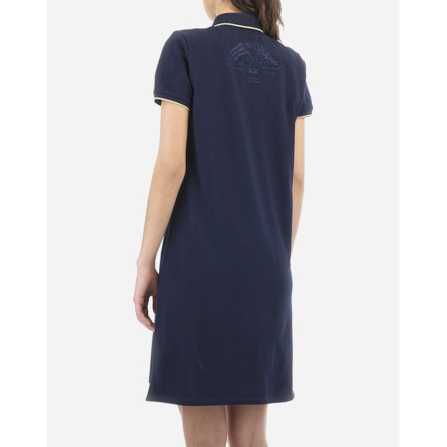 Product LA MARTINA ΦΟΡΕΜΑ  WOMAN POLO DRESS S/S PIQUET ST base image