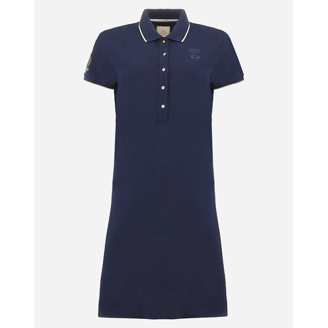 Product LA MARTINA ΦΟΡΕΜΑ  WOMAN POLO DRESS S/S PIQUET ST base image