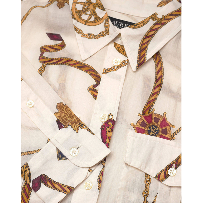Product LAUREN RALPH LAUREN 80S COTTON VOILE-SHIRT base image