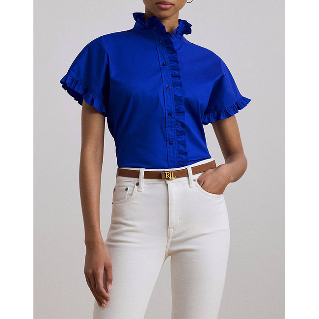 Product LAUREN RALPH LAUREN SILKY STRTCH COTTON-SHIRT base image