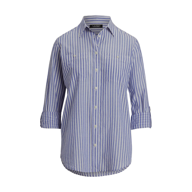 Product LAUREN RALPH LAUREN RIMNAN-LONG SLEEVE-BUTTON FRONT SHIRT base image