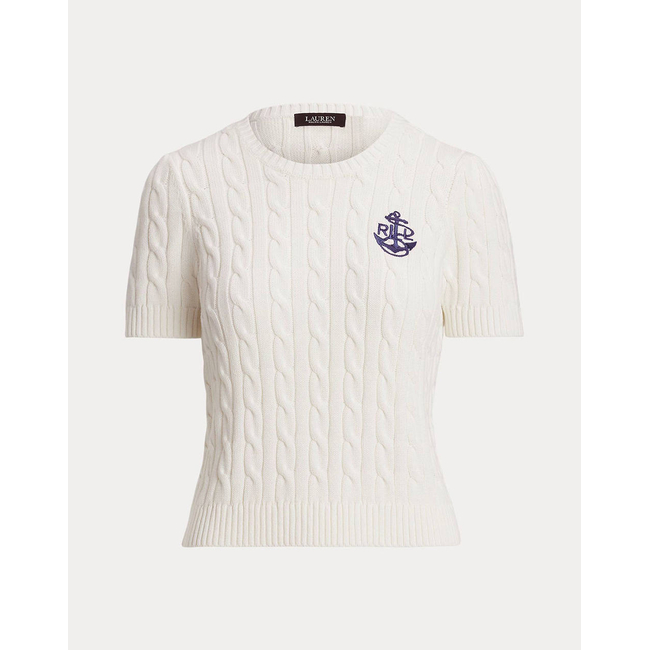 Product LAUREN RALPH LAUREN GASSED COTTON-SS SWEATER base image