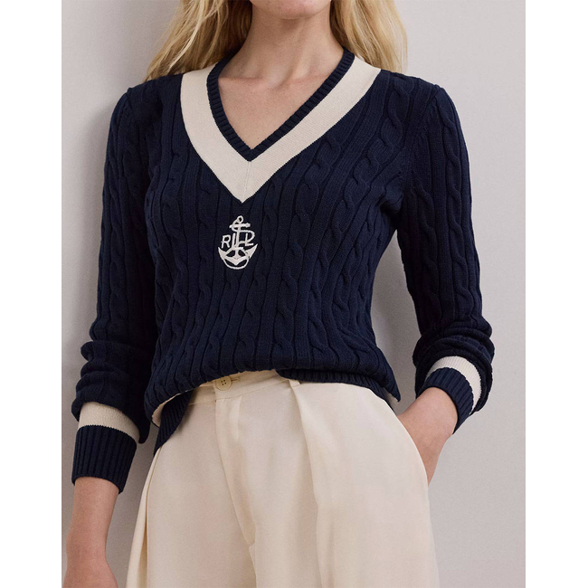 Product LAUREN RALPH LAUREN GASSED COTTON-LS SWEATER base image