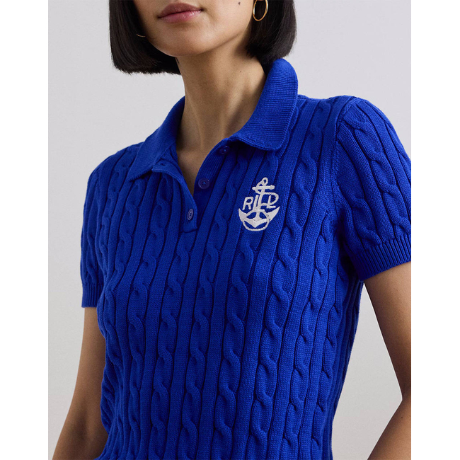 Product LAUREN RALPH LAUREN GASSED COTTON-SS SWEATER base image