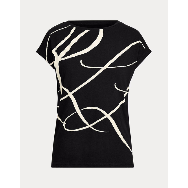 Product LAUREN RALPH LAUREN UPTOWN CTN MDL JRSY-TOP base image