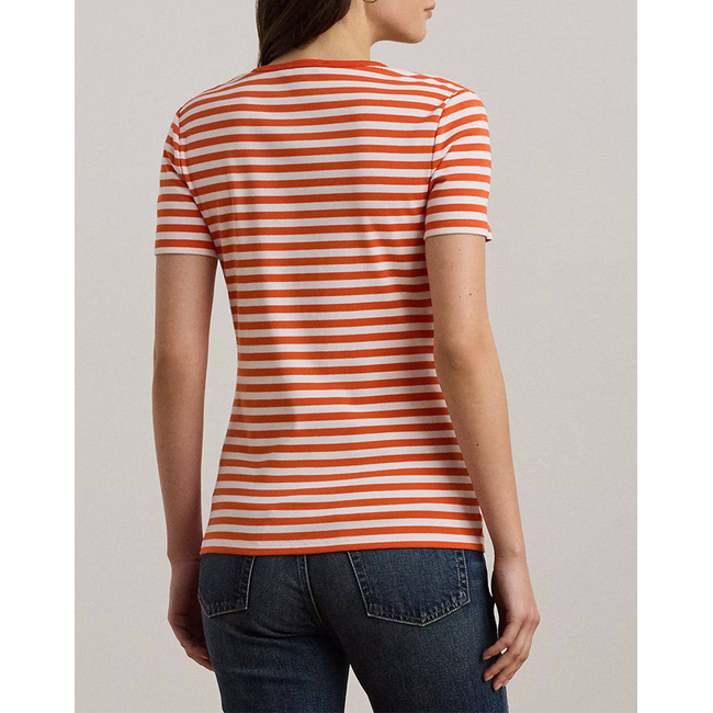 Product LAUREN RALPH LAUREN RFND STRTCH 1X1 RIB-SSL-TSH base image