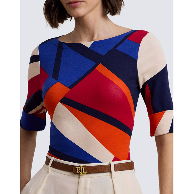 Product LAUREN RALPH LAUREN RFND STRTCH 1X1 RIB-MSL-TSH base image