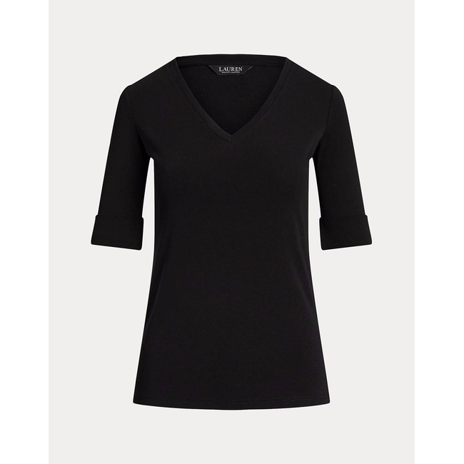 Product LAUREN RALPH LAUREN V JUDY-ELBOW SLEEVE-KNIT base image