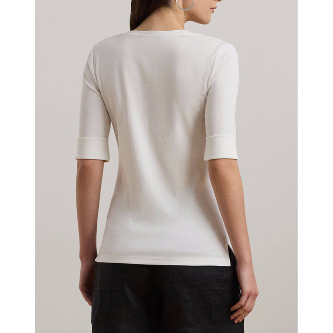 Product LAUREN RALPH LAUREN V JUDY-ELBOW SLEEVE-KNIT base image