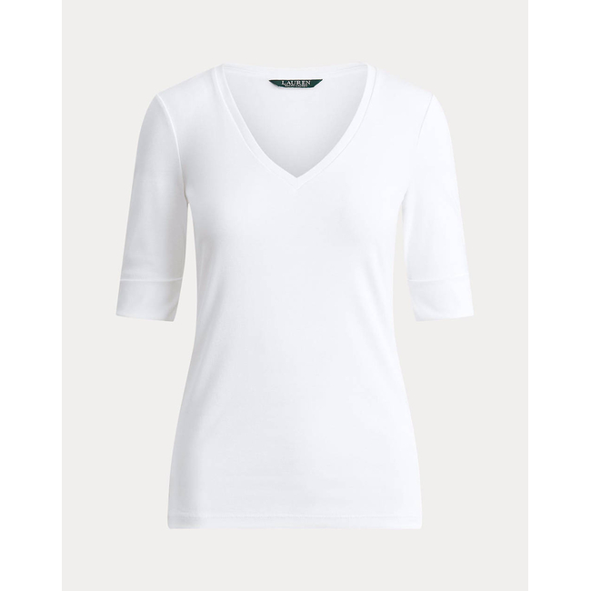 Product LAUREN RALPH LAUREN V JUDY-ELBOW SLEEVE-KNIT base image