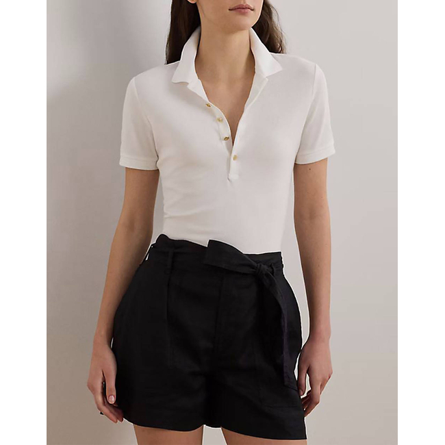 Product LAUREN RALPH LAUREN ATHLEISURE PIQUE-SS POLO base image