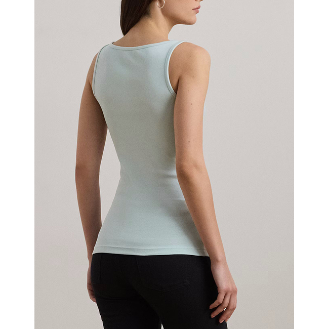 Product LAUREN RALPH LAUREN RFND STRTCH 2X2 RIB-TANK TOP base image