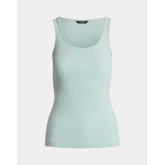 Product LAUREN RALPH LAUREN RFND STRTCH 2X2 RIB-TANK TOP base image