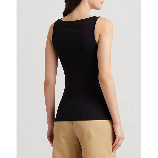 Product LAUREN RALPH LAUREN RFND STRTCH 2X2 RIB-TANK TOP base image