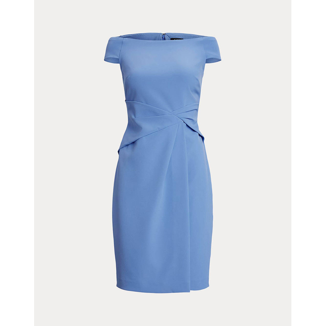 Product LAUREN RALPH LAUREN SARAN SHORT-SHORT SLEEVE COCKTAIL DRESS base image