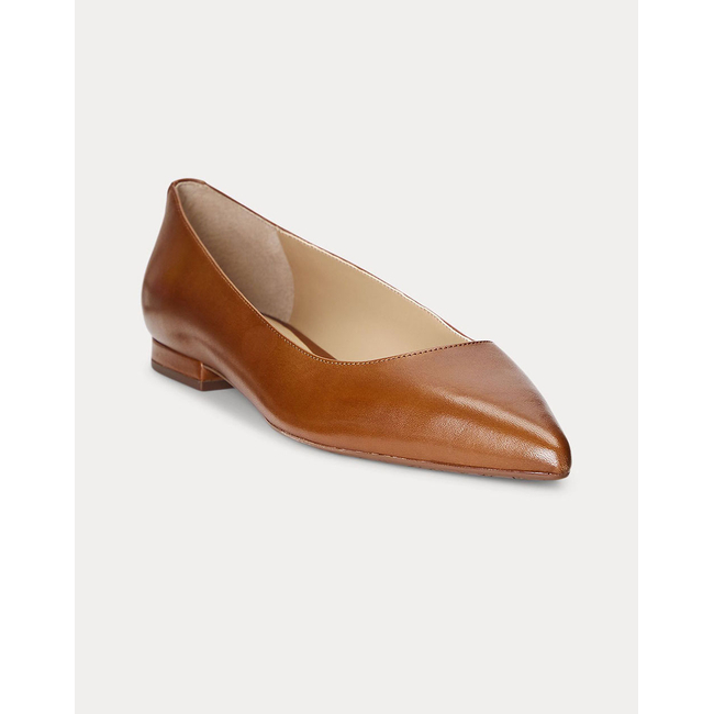 Product LAUREN RALPH LAUREN BURNISHED CALF-LONDYN-FL-BAL base image