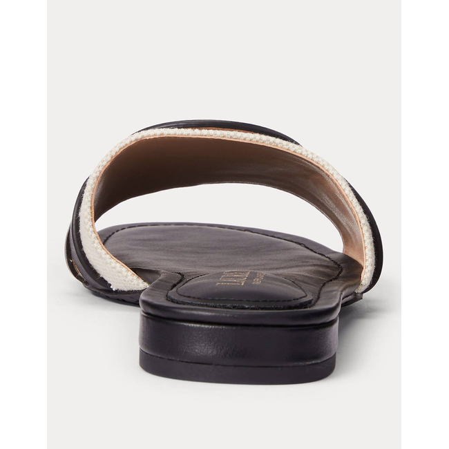 Product LAUREN RALPH LAUREN TWOTONECANVS/BRNCLF-ALEGRA-SN-SLI base image