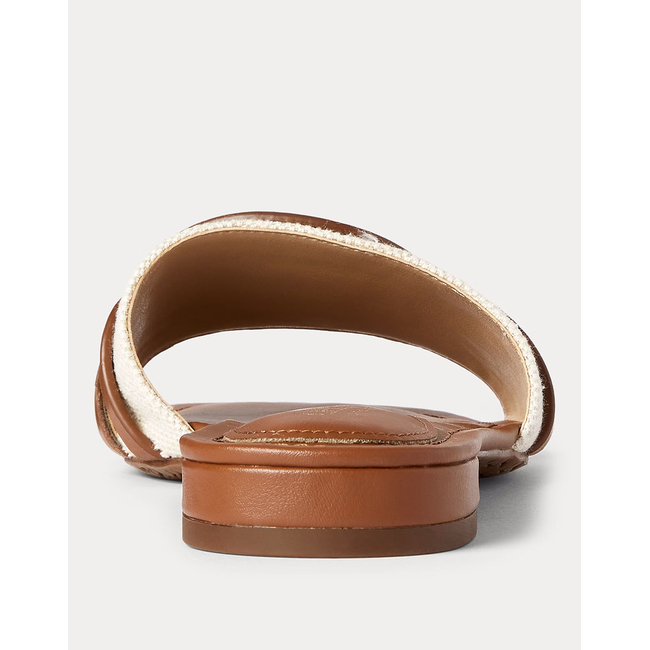 Product LAUREN RALPH LAUREN TWOTONECANVS/BRNCLF-ALEGRA-SN-SLI base image