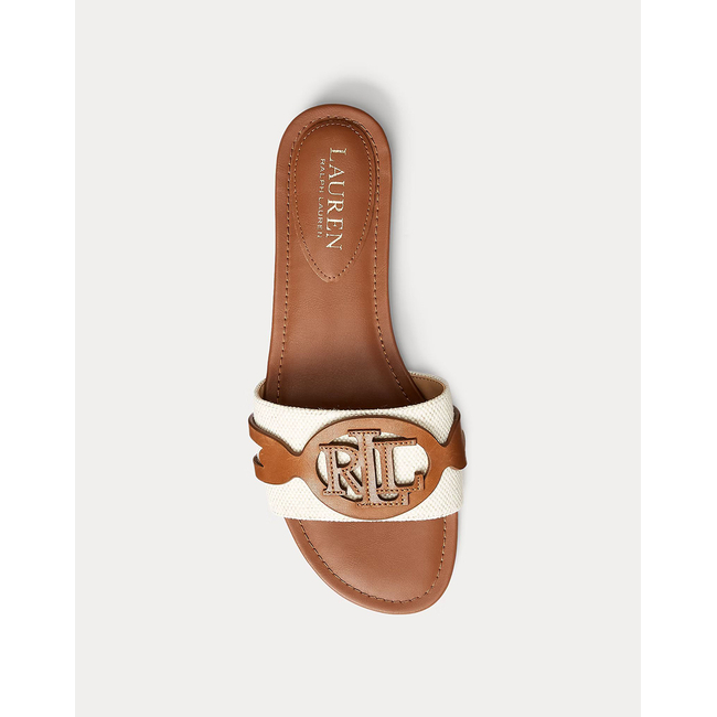 Product LAUREN RALPH LAUREN TWOTONECANVS/BRNCLF-ALEGRA-SN-SLI base image