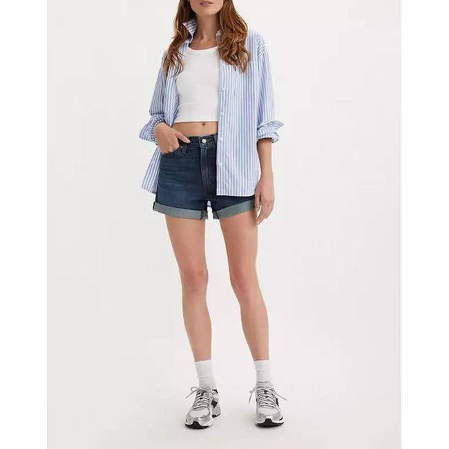 Product LEVIS ROLLED 80S MOM SHORTS base image
