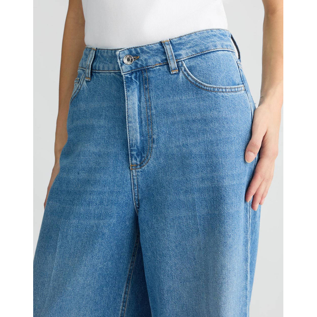 Product LIU JO WHITE_WA5D11__PANT.FLARE FROG H.W. ΠΑΝΤΕΛΟΝΙ ΓΥΝΑΙΚΕΙΟ base image
