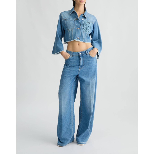 Product LIU JO WHITE_WA5D11__PANT.FLARE FROG H.W. ΠΑΝΤΕΛΟΝΙ ΓΥΝΑΙΚΕΙΟ base image