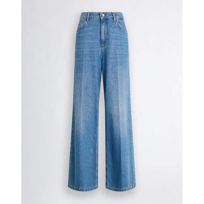 Product LIU JO WHITE_WA5D11__PANT.FLARE FROG H.W. ΠΑΝΤΕΛΟΝΙ ΓΥΝΑΙΚΕΙΟ base image