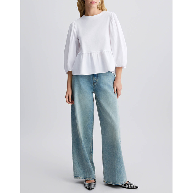 Product LIU JO WHITE_WA5J45__3.0 TUNICA JERSEY ΜΠΛΟΥΖΑ ΓΥΝΑΙΚΕΙΟ base image