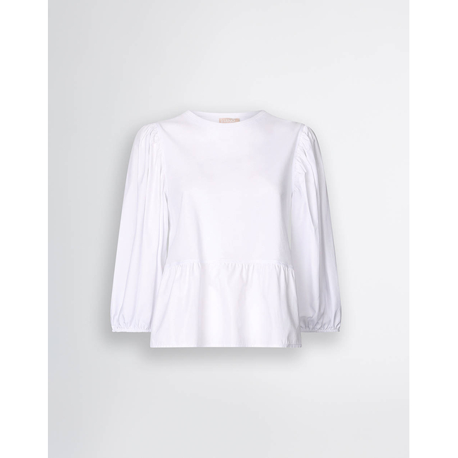 Product LIU JO WHITE_WA5J45__3.0 TUNICA JERSEY ΜΠΛΟΥΖΑ ΓΥΝΑΙΚΕΙΟ base image