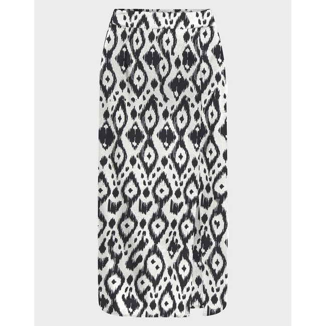 Product ONLY ONLNOVA LIFE VIS LAMAR SLIT SKIRT AOP base image