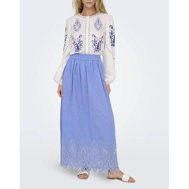 Product ONLY ONLTULUM EMB MAXI SKIRT WVN base image
