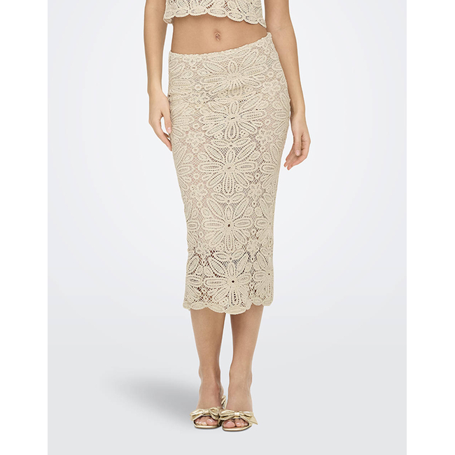Product ONLY ONLALBERTE MW LONG SKIRT WVN base image