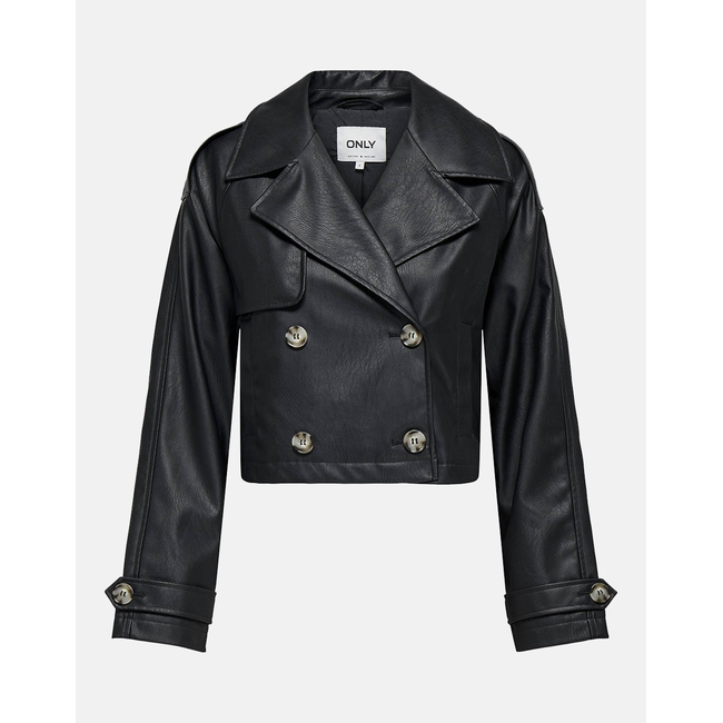 Product ONLY ONLAMIA FAUX LEATHER JACKET CC OTW base image