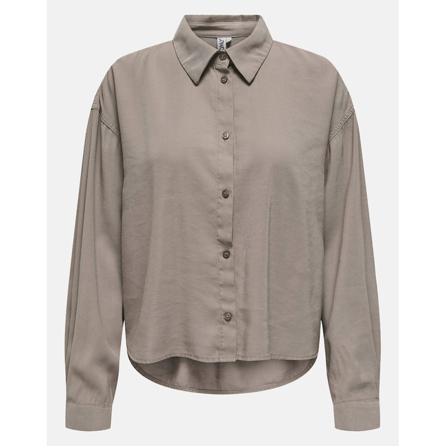Product ONLY ONLARIS LIFE LS PLEAT SHIRT WVN base image