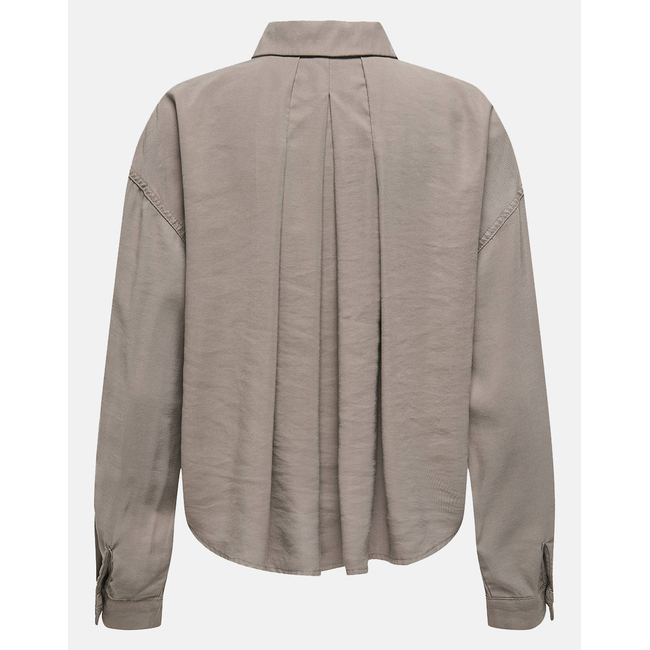 Product ONLY ONLARIS LIFE LS PLEAT SHIRT WVN base image