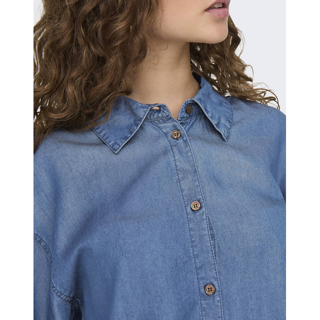 Product ONLY ONLCHARIS LIFE LS SHIRT CC WVN base image