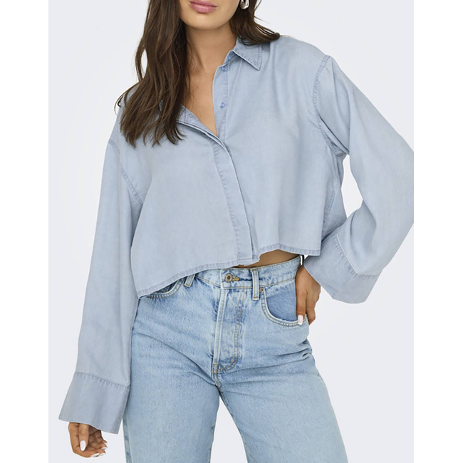 Product ONLY ONLCHARIS LIFE LS OP BACK SH SHIRT CCWVN base image