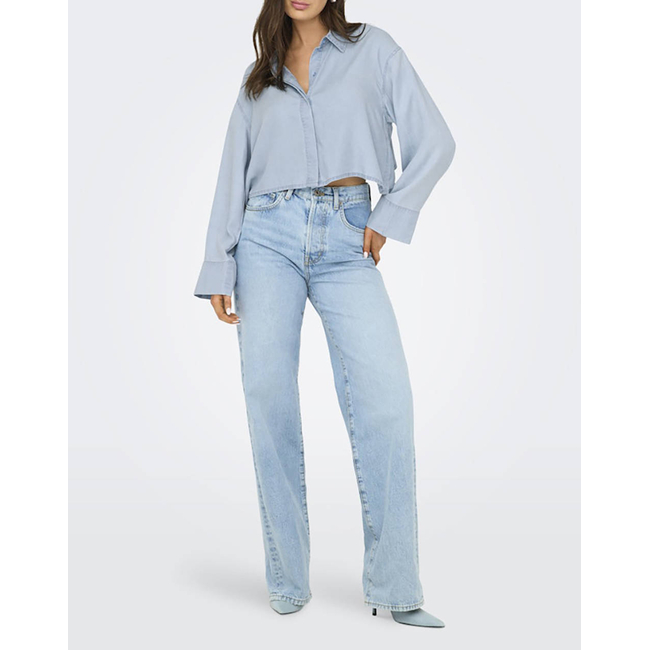 Product ONLY ONLCHARIS LIFE LS OP BACK SH SHIRT CCWVN base image