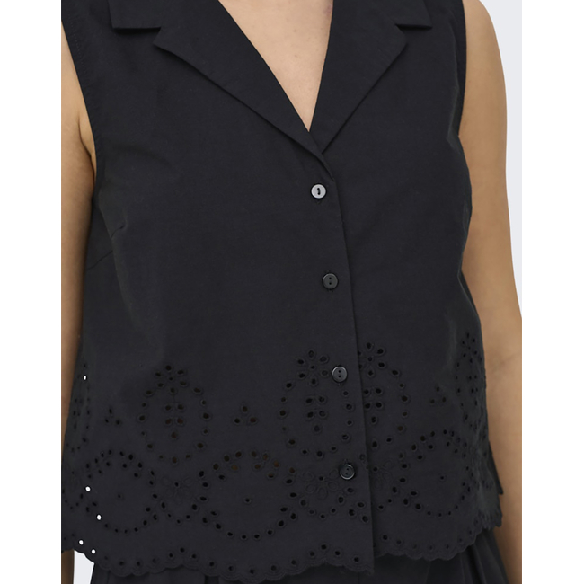 Product ONLY ONLROXANNE SL RESORT SHIRT WVN base image