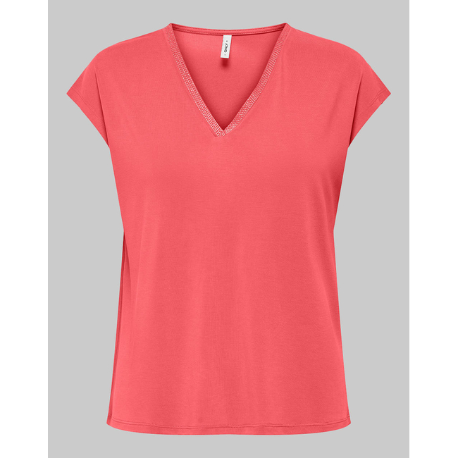 Product ONLY ONLFREE LIFE S/S MODAL STITCH TOP JRS base image