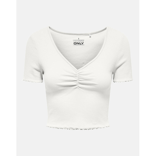 Product ONLY ONLBETTY LIFE S/S V-NECK TOP CC JRS base image