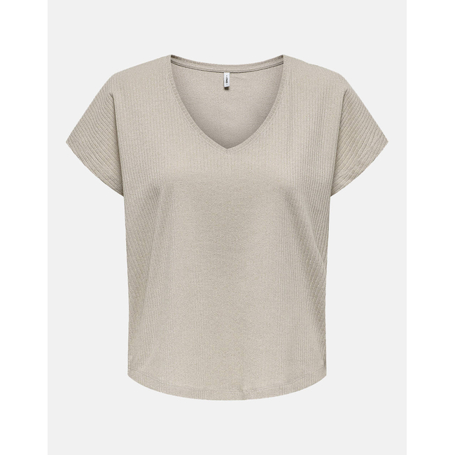 Product ONLY ONLASIA S/S V-NECK TOP CC JRS base image