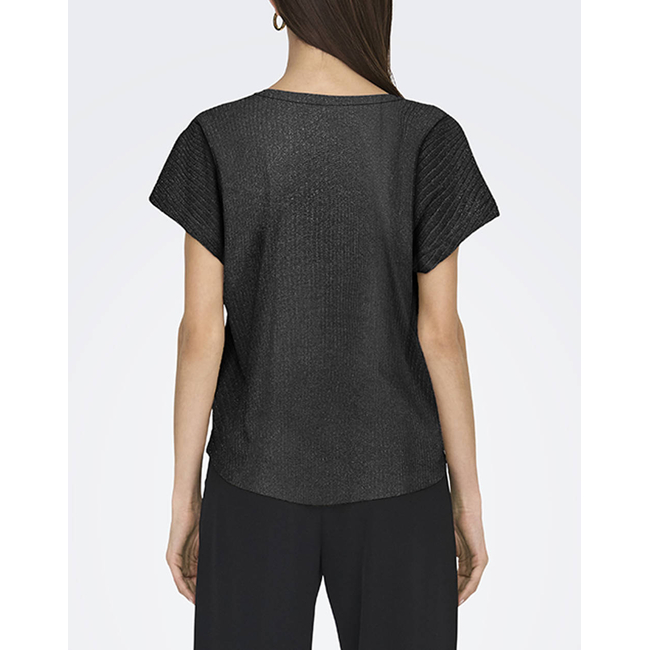 Product ONLY ONLASIA S/S V-NECK TOP CC JRS base image