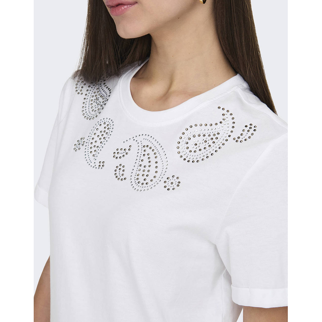 Product ONLY ONLHOLLIS LIFE S/S O-NECK TOP BOX JRS base image