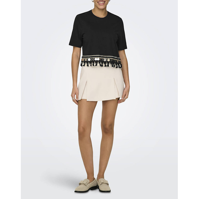 Product ONLY ONLFILIPPA LIFE S/S TASSEL TOP JRS base image