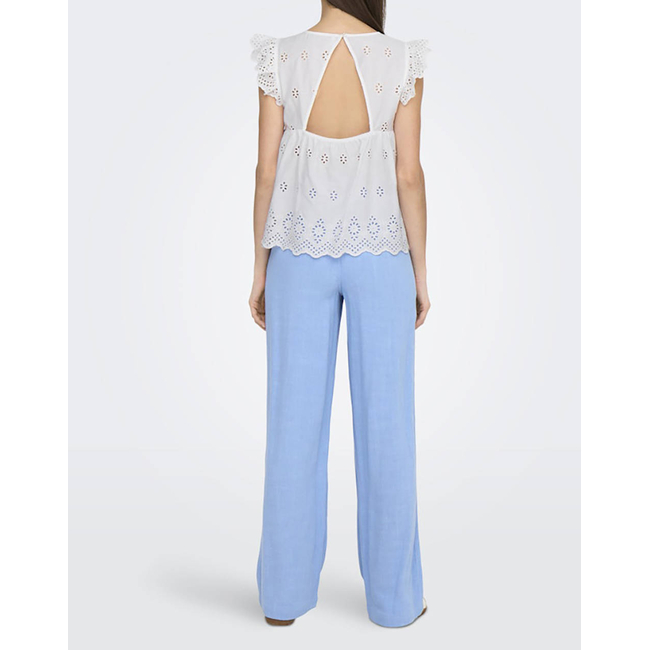 Product ONLY ONLLOU LIFE EMB S/S OPEN BACK TOP PTM base image