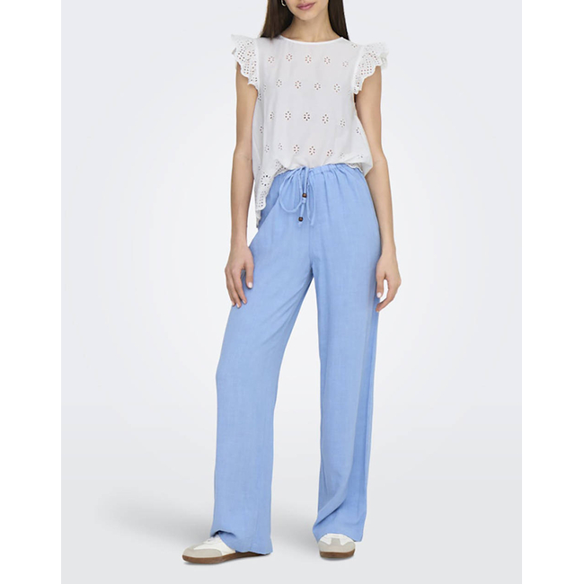 Product ONLY ONLLOU LIFE EMB S/S OPEN BACK TOP PTM base image